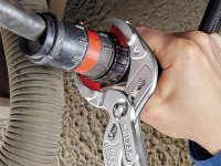 Knipex pinza per sifoni e connettori ganasce materiale sintetico, 250mm