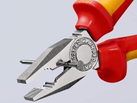Knipex pinza universale con manici isolati testa pulita, 180mm