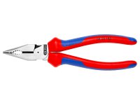 Knipex pinza universale con testa a punta e manici in materiale bicomponente, 185mm