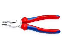 Knipex pinza universale con testa a punta cromata e manici in materiale bicomponente, 185mm
