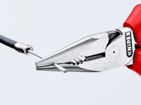 Knipex pinza universale con testa a punta cromata e manici in materiale bicomponente, 185mm