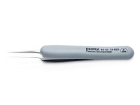 Knipex pinzetta di precisione a becchi corti impugnatura in gomma per elettronica, 112mm