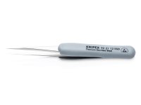 Knipex pinzetta di precisione a becchi lunghi impugnatura in gomma per elettronica, 112mm