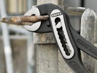 Knipex Alligator pinza regolabile bonderizzata nera per tubi e dadi, 180mm