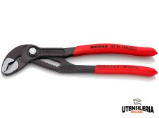 Knipex Cobra pinza regolabile bonderizzata grigia per tubi e dadi, 180mm