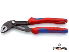 Knipex Cobra pinza regolabile per tubi e dadi con anello di fissaggio, 180mm