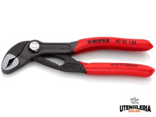 Knipex Cobra pinza regolabile bonderizzata grigia per tubi e dadi, 125mm