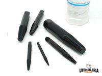 Knipex assortimento di estrattori a vite M3-M24 in cassetta di plastica (6pz)