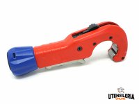 Knipex tagliatubi a cricchetto TubeX per rame,ottone e inox, 6-35mm