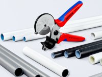 Knipex pinza tagliatubi per tubi in plastica, composito e leghe di alluminio, fino a 26mm