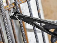 Knipex tenaglia rinforzata tagliente frontale per ferraioli e cementisti, 300 mm