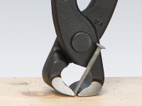 Knipex tenaglia tagliente frontale bonderizzata nera per ferraioli e cementisti, 200mm