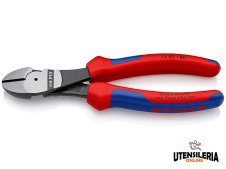 Knipex tronchese tagliente laterale per meccanica tipo forte, 180mm