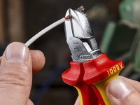 Knipex tronchese tagliente laterale con manici isolati, 160mm