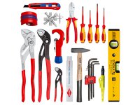Valigetta portautensili Knipex Robust26 Sanitari con 17 utensili per idraulici