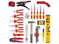 Zaino portautensili Knipex Modular X18 Elettrico con 22 utensili isolati per elettricisti