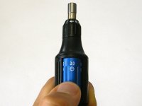 Giravite a cricchetto Kravm impugnatura ABS con 10 inserti