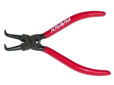 Pinza angolo 90° Kravm per anelli di sicurezza interni, 160mm