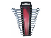 Serie 12 chiavi combinate Kravm 6-22mm con supporto appendibile