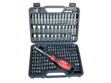 Set 142 inserti Kravm con portainserti magnetico 100mm 1/4" Set 142 inserti Kravm con portainserti magnetico 100mm 1/4"