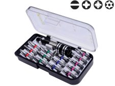 Set 15 inserti colorati Kravm con portainserti magnetico 65mm Set 15 inserti colorati Kravm con portainserti magnetico 65mm
