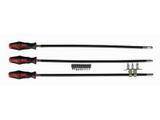 Set 3 giraviti flessibili Kravm con 12 inserti attacco 1/4" Set 3 giraviti flessibili Kravm con 12 inserti attacco 1/4"