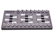 Set 32 inserti a bussola Kravm attacco 1/2" in termoretraibile Set 32 inserti a bussola Kravm attacco 1/2" in termoretraibile