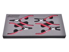 Assortimento pinze per anelli interni ed esterni Kravm in termoretraibile (4pz) Assortimento pinze per anelli interni ed esterni Kravm in termoretraibile (4pz)