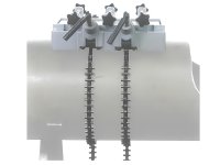 Base per foratura tubi con trapani magnetici Krino regolabile da 50-500mm