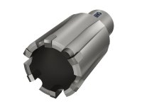 Fresa a carotare per rotaie Krino in TCT con attacco Weldon 19,05mm, 19-36mm