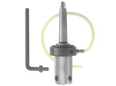 Mandrino con lubrificazione interna Krino per frese a carotare attacco Weldon, MT2-3 Mandrino con lubrificazione interna Krino per frese a carotare attacco Weldon, MT2-3