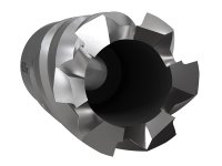Assortimento 6 frese a carotare corte Krino in HSS M2 con attacco Weldon in valigetta, 12-22mm