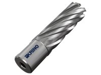 Assortimento 6 frese a carotare lunghe Krino in HSS M2 con attacco Weldon in valigetta, 14-22mm