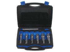 Assortimento 6 frese a carotare corte Krino in TCT con attacco Weldon in valigetta, 12-22mm Assortimento 6 frese a carotare corte Krino in TCT con attacco Weldon in valigetta, 12-22mm