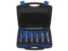 Assortimento 6 frese a carotare lunghe Krino in TCT con attacco Quick-In in valigetta, 12-22mm Assortimento 6 frese a carotare lunghe Krino in TCT con attacco Quick-In in valigetta, 12-22mm