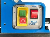 Trapano magnetico Krino Pure35 850W ad 1 velocità per frese a carotare fino a 35mm