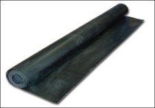 Lastra gomma tappeto bullonata nero 1200x1000mm spessore 3mm