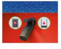 Lavasciuga pavimenti batteria LAVAMATIC 40 B50 con batterie Litio e caricabatterie