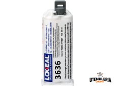 Adesivo 3636 Loxeal bicomponente grigio, tenace indurente a freddo 50ml