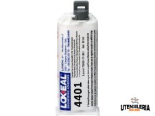 Adesivo 4401 Loxeal strutturale bicomponente grigio, tenace per alte temperature 50ml