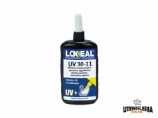Adesivo UV 30-11 Loxeal fluido a bassa viscosità omologato per utilizzo medicale 250ml