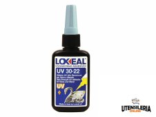Adesivo UV 30-22 Loxeal viscoso trasparente per uso generale vetro e metallo