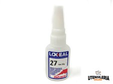 Adesivo 27 Loxeal Istant viscoso uso generale per colmare ampi spazi, flacone 20gr