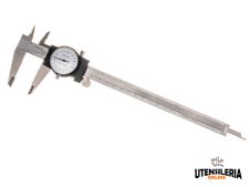 Calibri analogici a corsoio con orologio in acciaio INOX art.319 LTF