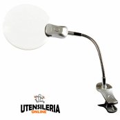 Lente per ingrandimenti con lampada a 2 led LTF114.53 +2 diottrie