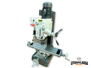 Trapano fresatrice LTF 1,1 kW 220V in ghisa a 6 velocità, foratura 32mm