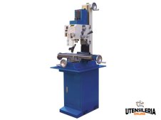 Trapano fresatrice LTF 1,1 kW 220V azionamento regolazione continua, 32mm