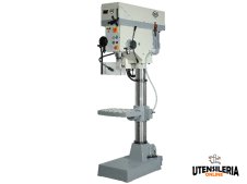 Trapano maschiatrice a colonna LTF 3,0 kW foratura acciaio 45mm