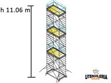 Ponteggio FUTURO 120X220 Marchetti in acciaio m 1.20x2.20x11.06