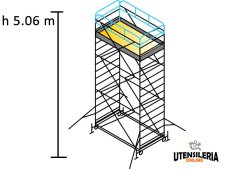 Ponteggio FUTURO 120X220 Marchetti in acciaio m 1.20x2.20x5.06